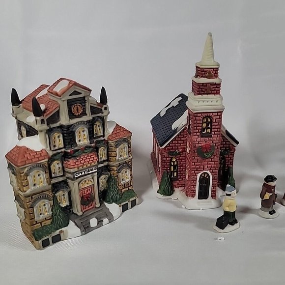 Trim A Home Holiday Trim A Home Holiday Christmas Pc Village